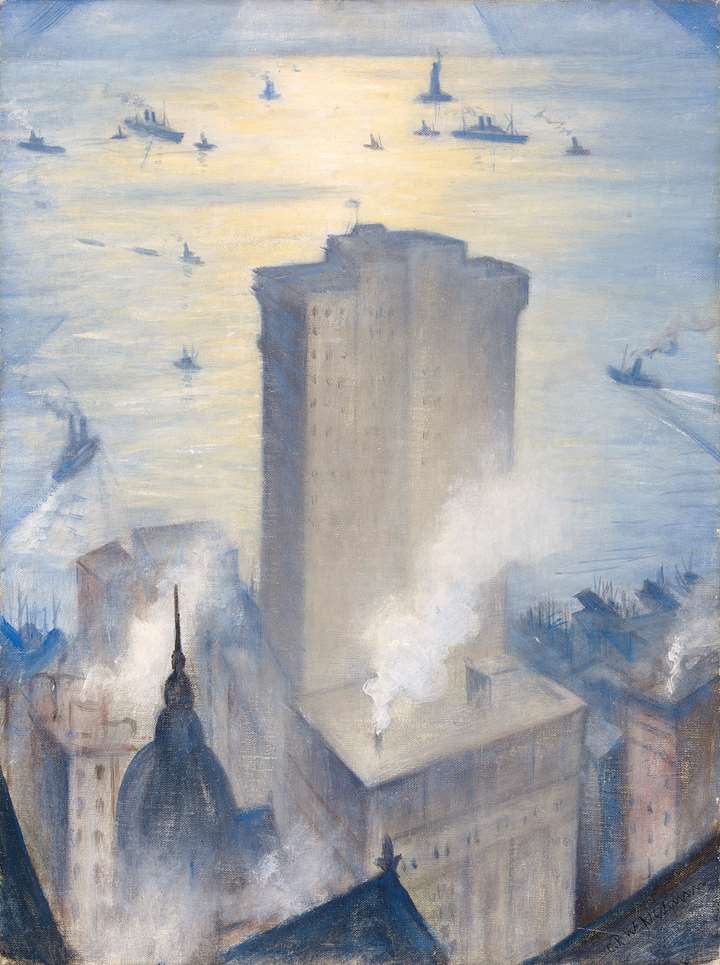 The Statue of Liberty from the Railroad Club